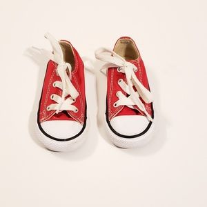 Red Toddler Converse